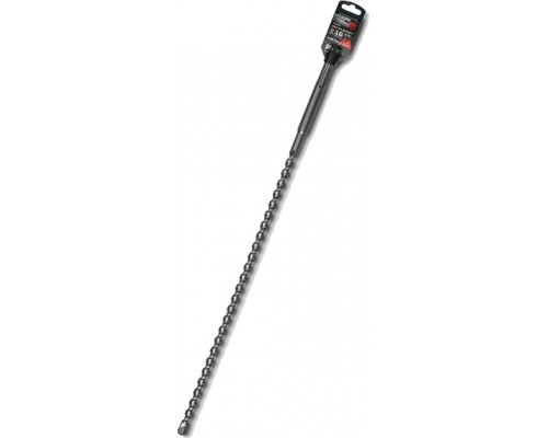 Бур SDS-Max METALLICA Ultra 16х670/530 мм по бетону Х-напайка, 2 спирали 905944