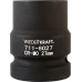 Ударные головки 6-ти гранные 1" WiederKraft WDK-711-8027 27 мм