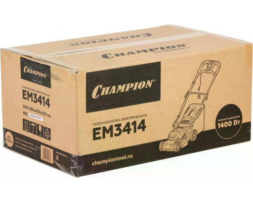 Газонокосилка электрическая CHAMPION EM3414