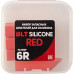 Набор шпателей DLT 1756 запасных для Silicone, 6r-red