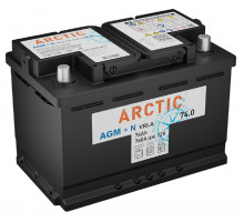 Аккумулятор ARCTIC AGM 74.0 VRLA L3 (О.П.) (278х175х190) 4610082704114
