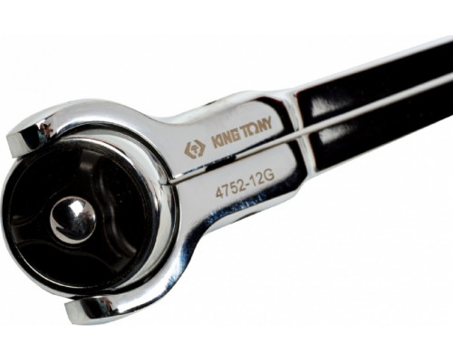Трещотка KING TONY 4752-12G 1/2", 312 мм, 72 зубца, дисковый механизм