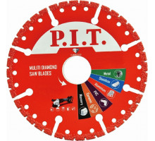 Алмазный диск для резки металла P.I.T. сегментный по 125x22,2x2,2 мм ACTW11-0125