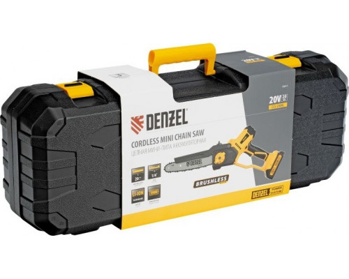 Пила цепная аккумуляторная Denzel СCS-200BL 58653