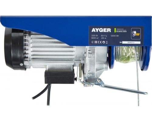 Таль электрическая AYGER EL600/300