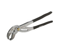 Клещи переставные HANSKONNER HK1020-06-A400 400мм,crv,кнопочный шарнир, раскр. губ. 90мм(>13%)