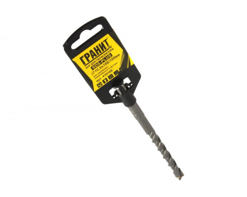 Бур SDS-plus ГРАНИТ Quadro-X 10,0х160/100 410160