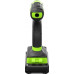 Пистолет клеевой аккумуляторный GREENWORKS G24GLG 24V, АКБ 2Ач и ЗУ 3502207CUA