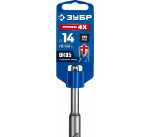 Бур SDS-plus ЗУБР ПРОФИ-4Х 14x460 мм 29313-460-14
