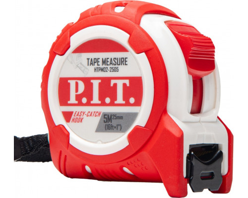 Рулетка P.I.T. HTPM02-2505 с фиксатором 5 м x 25 мм