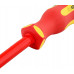 Отвертка диэлектрическая шлицевая Norgau 5,5х125мм vde slim n172 067063155