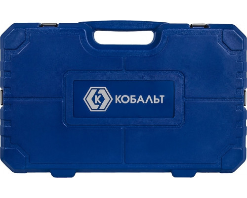 Набор инструментов Кобальт 919-692 универсальный 1/4" и 1/2", 172 предмета, в кейсе