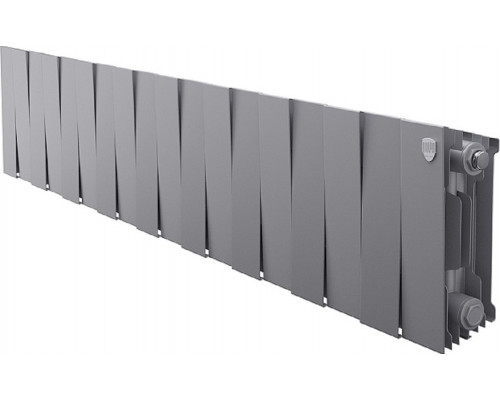 Радиатор отопления ROYAL THERMO PianoForte 200 Серебристый-18 секц. биметаллический НС-1682313