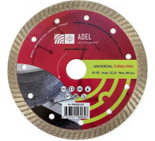 Алмазный диск для резки бетона ADEL INSTRUMENT Universal Turbo PRO Ø150х10х22,23 AI-1502022321
