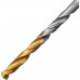 Сверло по металлу Denzel Р6М5, Golden Tip спиральное 3,2x65мм, 2шт 718226