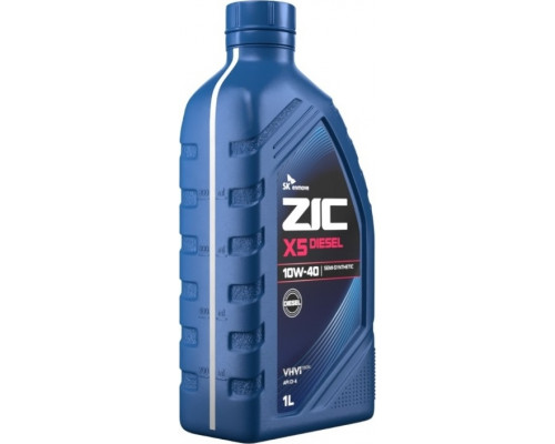 Масло моторное ZIC X5 DIESEL 10W40 1 л 132660