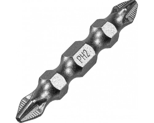 Набор бит Denzel PH2-PH2х45 мм двухсторонних, 10шт. 11673