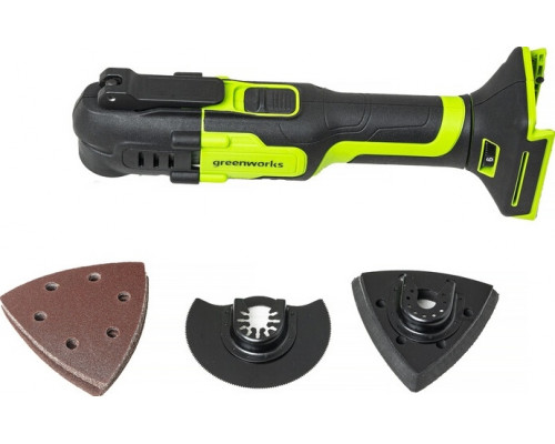 Многофункциональный инструмент аккумуляторный GREENWORKS G24MT, 24V, QOIS 3400307CUA