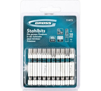 Набор бит GROSS 11473 TORX 40х50, 10 шт.