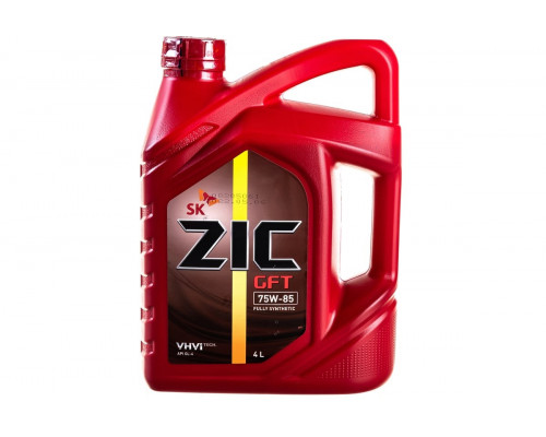 Масло трансмиссионное ZIC GFT 75W85 GL-4 4 л 162624
