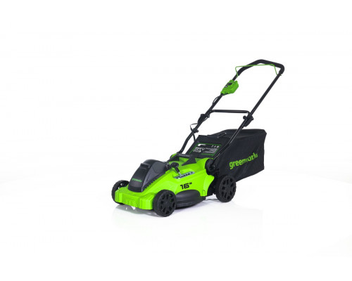Газонокосилка аккумуляторная GREENWORKS GD40LM16X 40V, бесщеточная, без АКБ и ЗУ 2517907