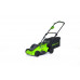 Газонокосилка аккумуляторная GREENWORKS GD40LM16X 40V, бесщеточная, без АКБ и ЗУ 2517907