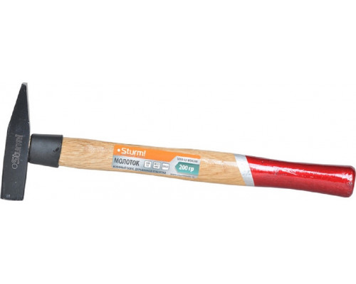 Молоток Sturm 1010-52-WD0200 деревянная рукоятка, 200гр.