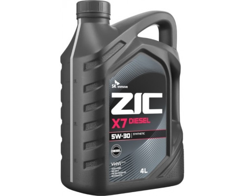 Масло моторное ZIC X7 DIESEL 5W30 4 л 162610