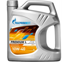 Масло моторное GAZPROMNEFT Premium L 10W-40 4 л 2389907640