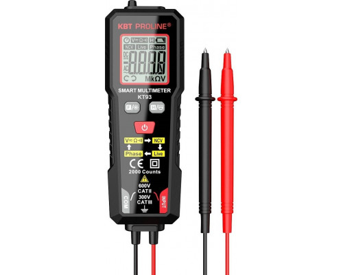 Мультиметр цифровой КВТ KT 93 серия PROLINE 91916