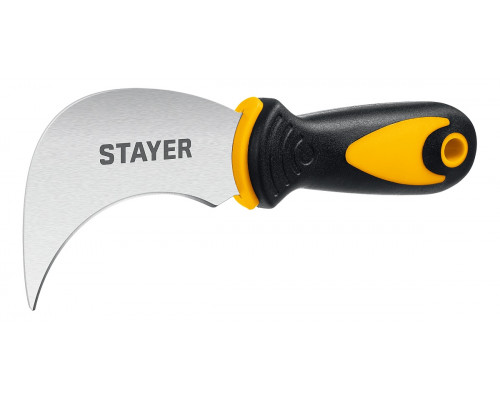 Нож STAYER C-Force для листовых и рулонных материалов, 200 мм