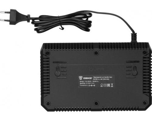 Зарядное устройство DEKO DC20-Li двойное 4А (2А+2А) 083-1051
