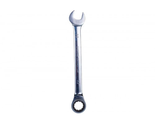 Ключ комбинированный AV Steel AV-315032 трещоточный, 32 мм