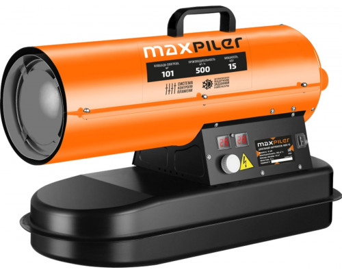 Тепловая пушка прямого нагрева на дизтопливе MAXPILER MDH-15