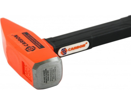 Молоток слесарный CARBON CHIMH10330 с резиновой рукояткой и стальным сердечником, 1 кг 086881