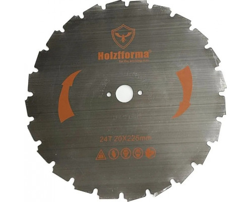 Диск кустореза HOLZFFORMA 24T 225х20.0 мм PJ93346