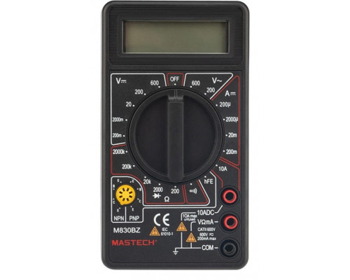 Мультиметр цифровой MASTECH M830BZ с прозвонкой