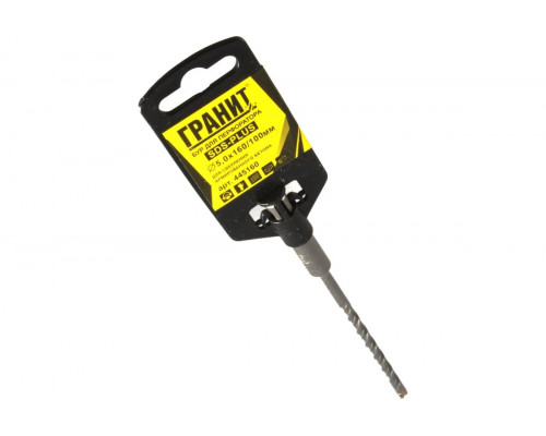 Бур SDS-plus ГРАНИТ Quadro-X 5,0х160/100 445160