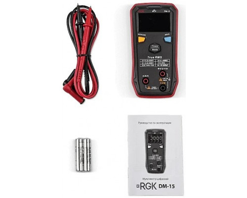 Мультиметр цифровой RGK DM-15 755153