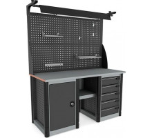 Верстак слесарный двухтумбовый ПРАКТИК MTS 160.PM5/PM1.021 profi m №609 К30499764641
