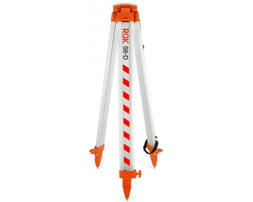 Штатив RGK S6-D RED нивелирный сферический