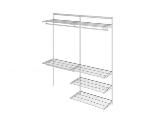 Гардеробная система ПРАКТИК HOME Optima G180 белая