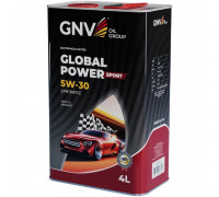 Масло моторное GNV Global Power Sport 5W30 Synthetic 4 л (металл. канистра) GPS1M10564010130530004