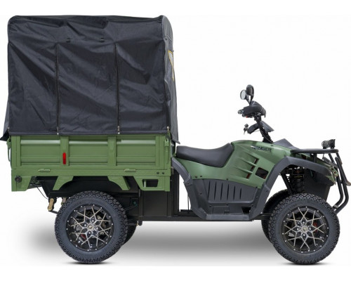 Квадроцикл грузовой электрический RUTRIKE Рейнджер Зеленый 3232 026255-3232