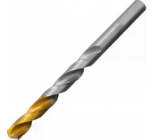 Сверло по металлу Denzel Р6М5, Golden Tip спиральное 8,5x117мм 718240