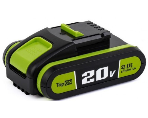 Аккумулятор TopON для Worx 20В, 2.0Ah (Li-Ion) TOP-PTGD-WX-20-2.0