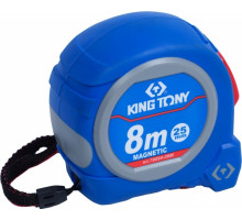 Рулетка KING TONY 8.0 м с магнитным крюком 79094-08M