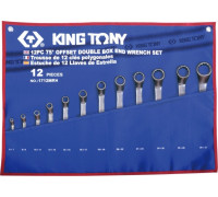 Набор накидных ключей KING TONY 1712MRN 6-32 мм, чехол из теторона, 12 пр.