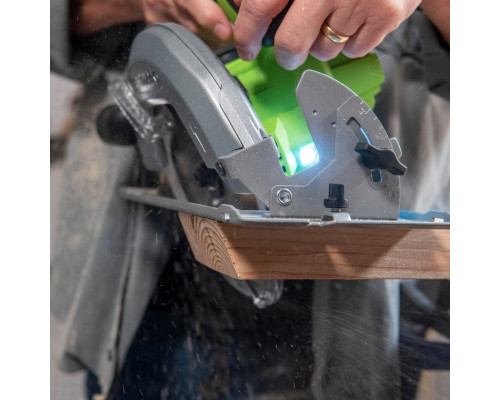 Пила циркулярная аккумуляторная GREENWORKS GD24CS 24V, АКБ 4Ач и ЗУ 1500907CUB