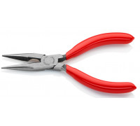 Длинногубцы KNIPEX KN-2501140SB с режущими кромками, 140 мм